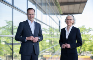 Dr. Jochen Köckler mit Andrea Aulkemeyer (Foto: Deutsche Messe AG)