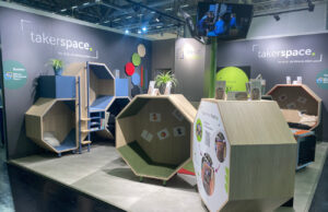 takerspace bei der didacta (Foto: trend interior)