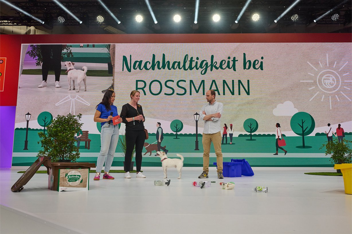 Rossmann bei der IdeenExpo 2024 (Fotos: Rossmann/Nikolaj Georgiew)