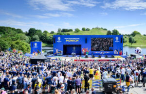 Fan Zone in München (Fotos: Nüssli/Marvin Ibo Güngör)