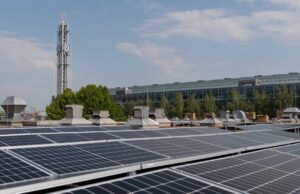 Leipziger Messe nimmt Photovoltaik-Anlage in Betrieb Photovoltaik-Anlage der Leipziger Messe (Foto: Leipziger Messe)