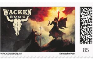 Wacken-Sonderbriefmarke (Foto: Deutsche Post)