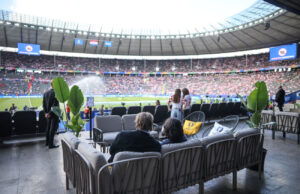 Impression aus einer UEFA Euro 2024 Hospitality Area (Foto: 2024 Hospitality Experience AG)