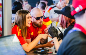 Aramark-Team im Einsatz bei der UEFA Euro 2024 (Fotos: Aramark)