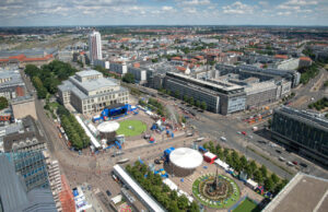 Die Euro 2024 in der Host City Leipzig (Fotos: Leipziger Messe/Fairnet)