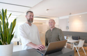 Florian Nürnberger und Martin Hartmann-Schüler (von links, Fotos: N&M)