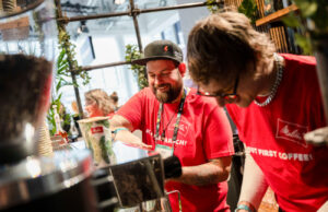 Melitta-Baristi im Festivaleinsatz (Foto: Melitta Europa)