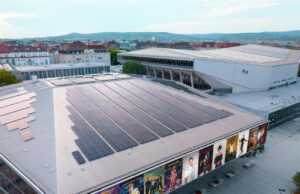 Photovoltaik-Anlage der Wiener Stadthalle (Foto: David Bohmann)