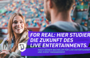 Visual zum Bachelorstudiengang im Bereich Live Entertainment and Event Management (Foto: D.Live)