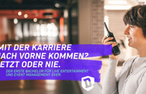 Visual zum Bachelorstudiengang im Bereich Live Entertainment and Event Management (Foto: D.Live)