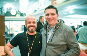 Tobias Nitsch von N&M Iberia mit Matthias Rupieper (von links, Foto: Neumann & Müller)