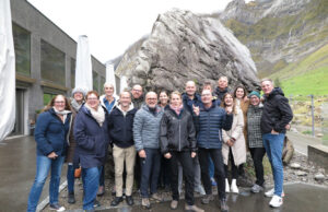 Die Forschenden des micelab:bodensee am Fuße des Säntis (CH) (Foto: micelab:bodensee)
