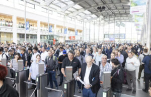 Eingang zur IFAT Munich (Foto: Messe München GmbH)