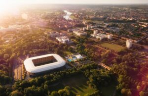 Luftbild Rudolf-Harbig-Stadion (Foto: Stadion Dresden Projektgesellschaft)
