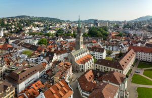Kongress-Stadt St.Gallen (Foto: Switzerland Tourism/Nico Schärer)