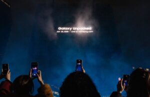 Hologramm zum Galaxy Unpacked Event (Fotos: Samsung)