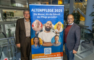 Peter Ottmann und Jonas Vincentz (von links, Foto: NürnbergMesse/Frank Boxler)