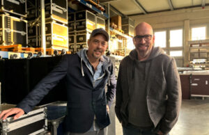 Tibor Fehle und Bernie Scholz (von links, Foto: Habegger Austria/Media Apparat)