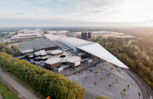 Das Gelände der Messe Düsseldorf (Foto: Messe Düsseldorf/Ansgar van Treeck)