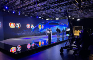 Dazn sendet XXL-Konferenz aus dem Plazamedia briXwoRk.Studio (Fotos: Plazamedia/Dazn)