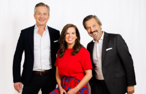 Martin Brezovich, Petra Hajosi und Wolfgang Peterlik (von links, Foto: LiveGroup)