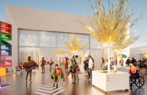 Visualisierung des brasilianischen Pavillons (Foto: NOE Group/Bia Lessa)