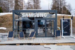 AI Experience Tour beim SunIce-Festival (Fotos: Samsung)