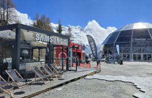 AI Experience Tour beim SunIce-Festival (Fotos: Samsung)