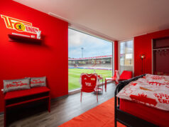 HomeToGo lässt Fans im Union Berlin-Stadion übernachten (Fotos: HomeToGo)