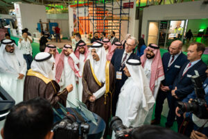 Wolfram N. Diener auf der metalflow Alliance in Riad (Foto: AGEX)