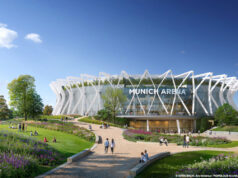 Geplante Munich Arena (Foto: SWMunich)