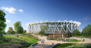 Geplante Munich Arena (Foto: SWMunich)