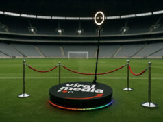 360° Videobox von Gorilla Network im Einsatz bei einem Event in Wien. (Foto: viralmedia.at/ Gorilla Network e.U.)