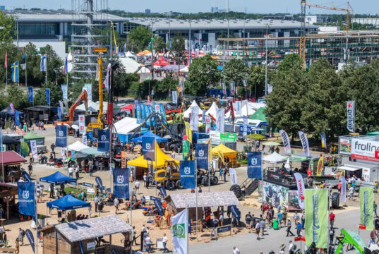 Das Interforst-Freigelände (Foto: Messe München GmbH)