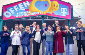 Magenta startet Kampagne auf neuem Iconic Screen am Prater (Foto: Rene Wallentin)