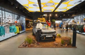 Jeep-Ausstellung im Berliner The North Face-Store (Foto: Stellantis Germany)