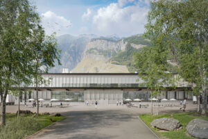 Geplante Areon Eventhalle Chur (Fotos: Stadthalle Chur AG)