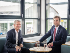 Klaus Wellmann und Andreas Hein (von links, Foto: Messe Friedrichshafen)
