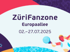 Visual zur ZüriFanzone (Grafik: Stadt Zürich)