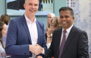 Jörg Zeissig und Dr. Senthil Gopinath (von links, Foto: ICCA)