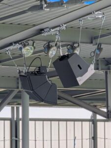 Neue Beschallungsanlage für die Avnet Arena Magdeburg (Fotos: MVGM)