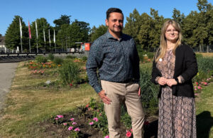 Dennis Herbert und Mihaela Ziep (Foto: MVGM)
