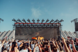 Enthüllung des Concept AMG GT XX in Affalterbach (Fotos: Mercedes-Benz)