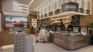 Neue Porsche-Erlebniswelt im Jewel Changi Airport (Fotos: Porsche)