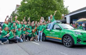 Europcar fährt auf CSD in Hamburg ab