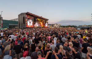 Bremer Bürgerweide zieht Bilanz zum Open-Air-Sommer Schon 2018 waren Die Toten Hosen auf der Bürgerweide (Foto: M3B GmbH/Jan Rathke)