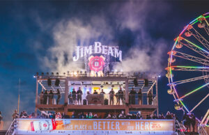 Jim Beam war erneut mit dem Friend’s Place auf Festivaltour Jim Beam The Friend’s Place (Foto: Suntory Global Spirits )