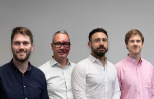 PRG UK stellt Team für Corporate-Events neu auf Ben Hornshaw, Scott Rooney-Ashby, Cameron Bannister und Nick Clarke (von links, Foto: PRG UK)
