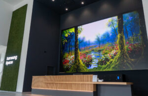 Code of Nature: Kunstinstallation mit Samsung The Wall Code of Nature-Kunstinstallation mit Samsung The Wall (Fotos: Samsung)