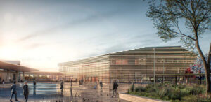 Geplantes neues MKK (Rendering: kadawittfeldagentur)